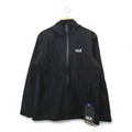 Jack Wolfskin Men’s JWP Shell Waterproof Jacket Medium Black NWT