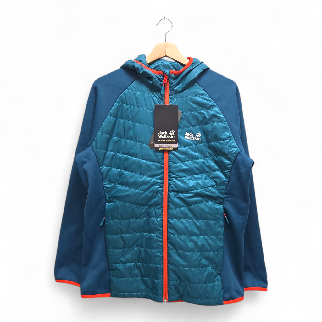 Jack Wolfskin Men’s Routeburn Pro Hybrid Jacket Medium Multicolor NWT