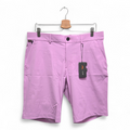Kjus Men's Iver Regular Fit Solid Golf Shorts Size 38 Purple NWT