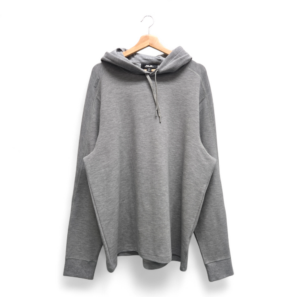 Ralph Lauren RLX Men’s Waffle Golf Pullover Hoodie 2XL Grey Performance NWT