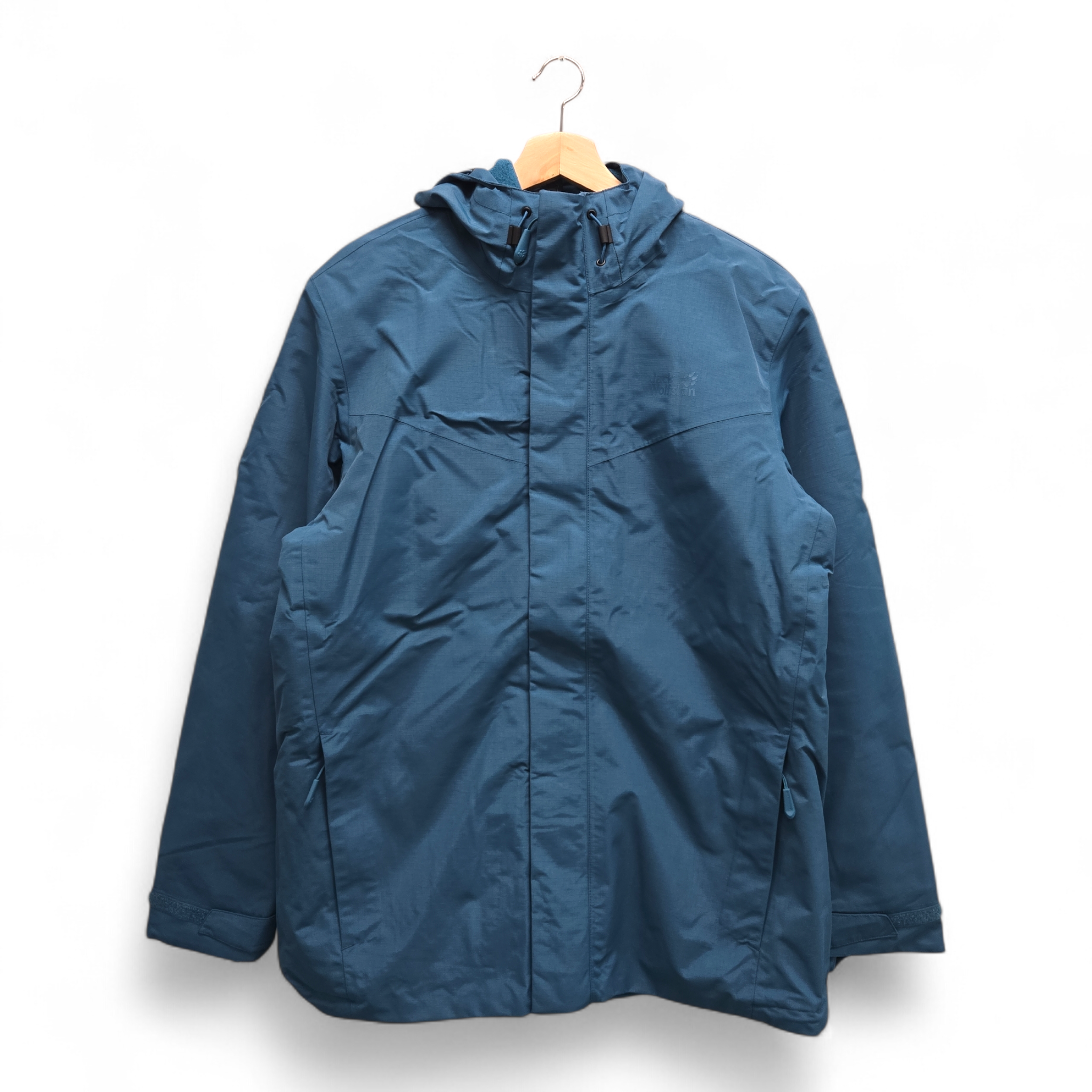 Jack Wolfskin Men’s Altenberg 3-in-1 Winter Jacket Medium Blue NWT