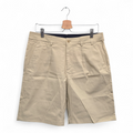 Chervo Men's Bermuda Gerardo Performance Solid Golf Shorts Size 36 Beige NWT