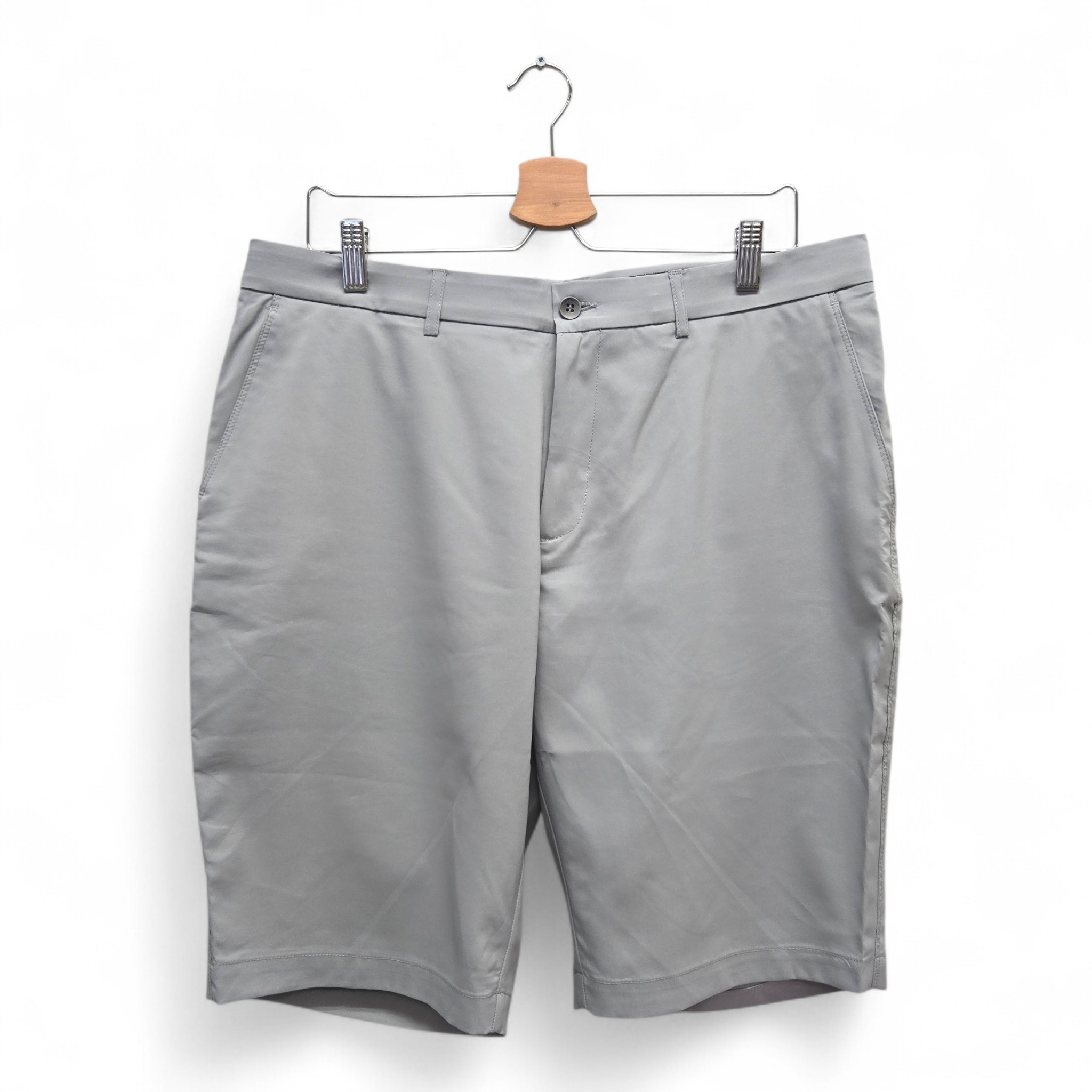 Galvin Green Men's Percy Ventil8 Plus Solid Golf Shorts Size 36 Grey NWT