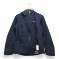 Jack Wolfskin Women’s JWP Shell Waterproof Jacket Small Navy NWT