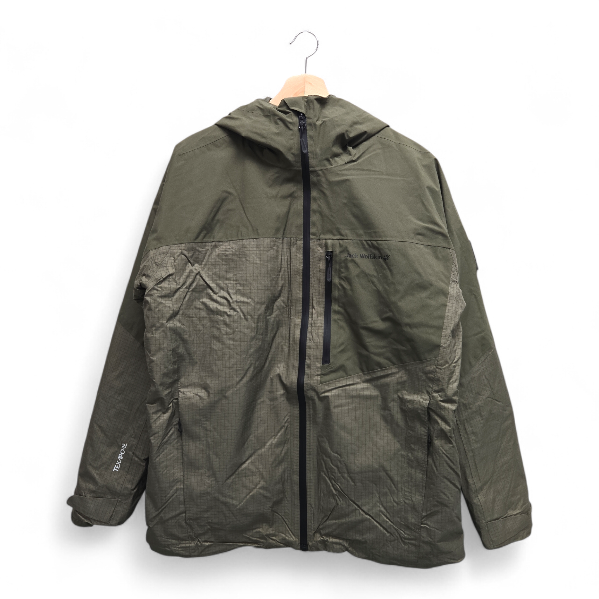 Jack Wolfskin Men's Athletic 5-in-1 Winter Jacket Medium Green NWT