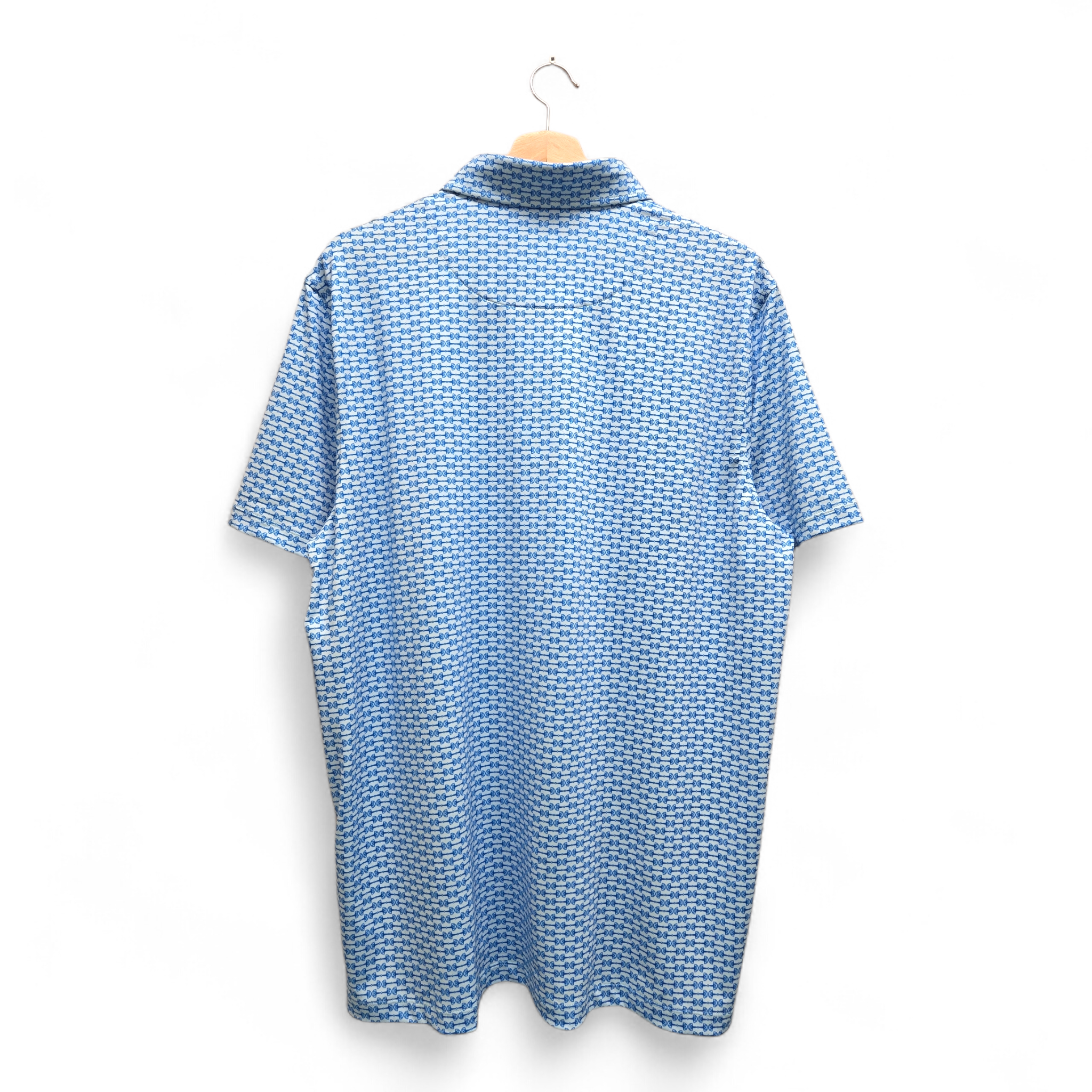 G/Fore Men’s G Link Tech Jersey Golf Polo Shirt XL Multicolor NWT