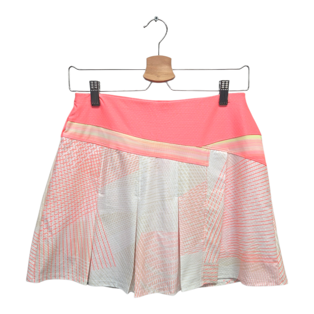 Lucky In Love Women’s Spin Around Wrap Golf Skort Small Multicolor NWT