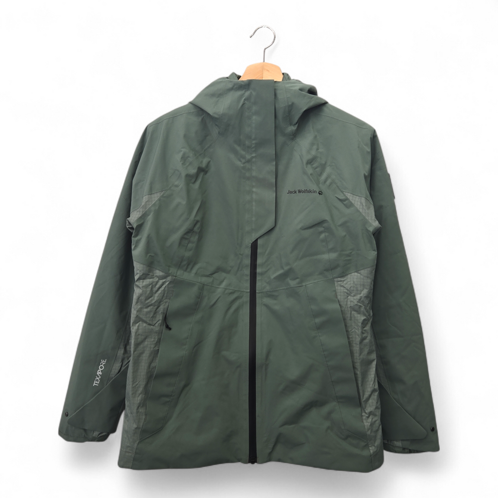 Jack Wolfskin Women’s Athletic 5 in 1 Outerwear Jacket Small Green NWT