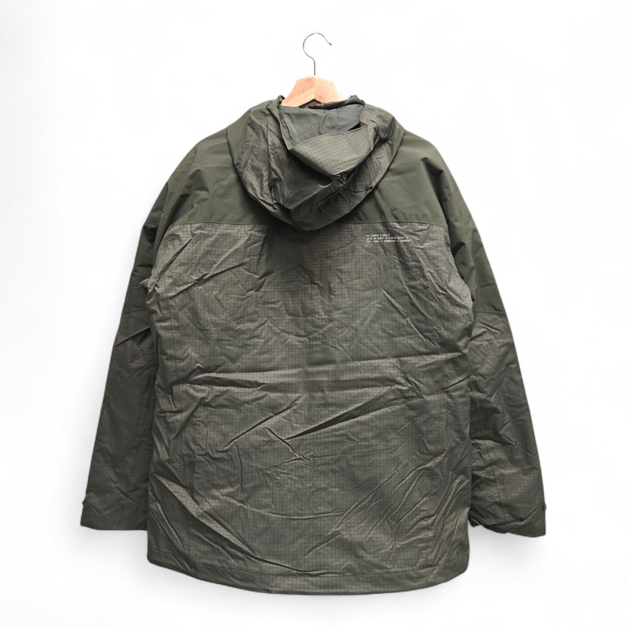 Jack Wolfskin Men's Athletic 5-in-1 Winter Jacket Medium Green NWT