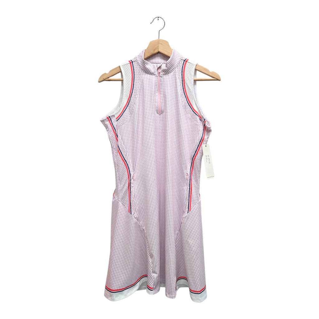 Lucky In Love Women’s Link Up Sleeveless Golf Dress Small Multicolor NWT