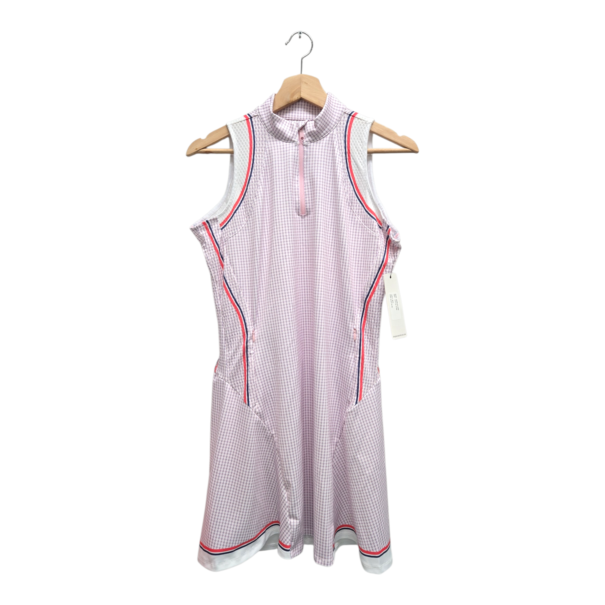 Lucky In Love Women’s Link Up Sleeveless Golf Dress Small Multicolor NWT
