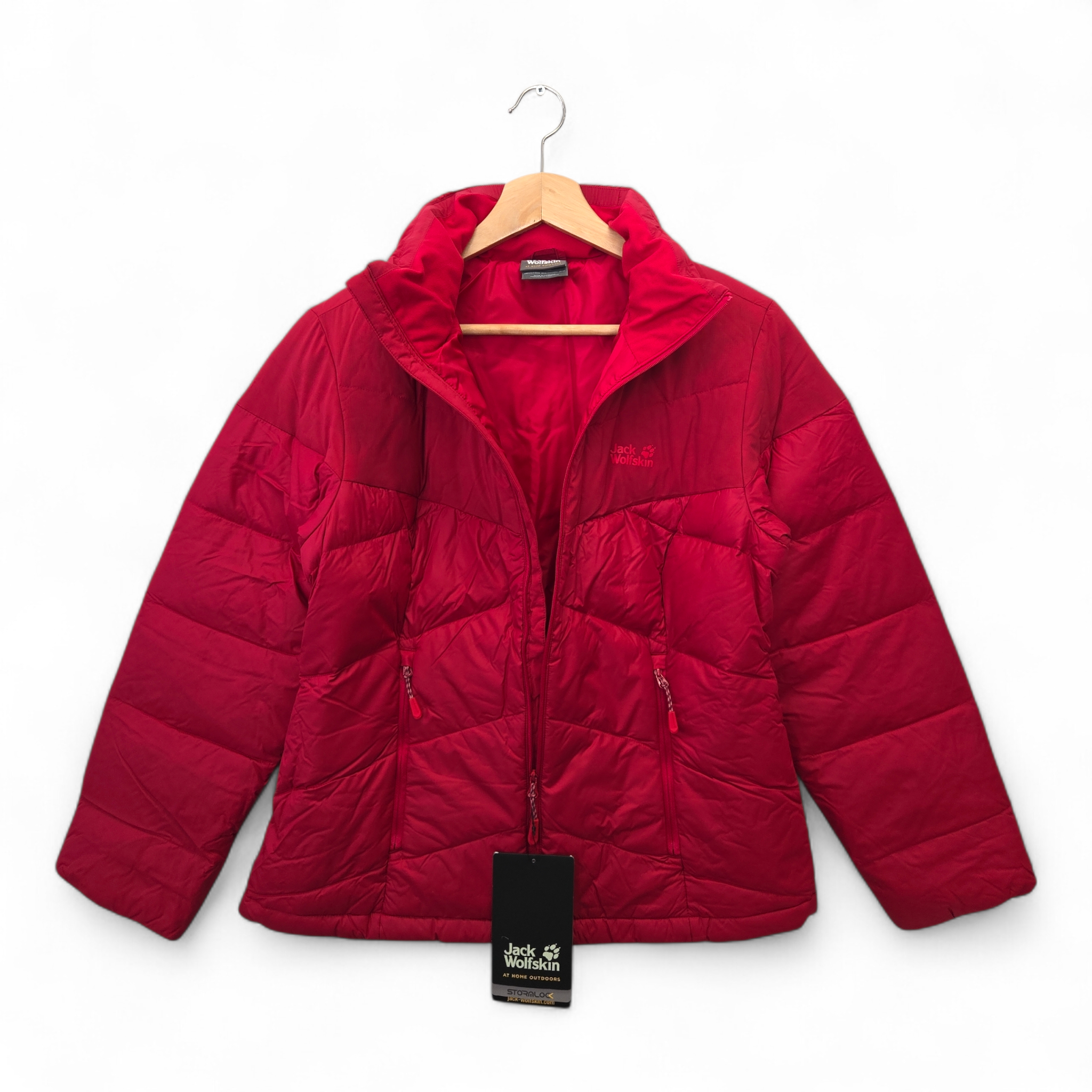 Jack Wolfskin Women’s Herzberg Down Jacket Small Red NWT