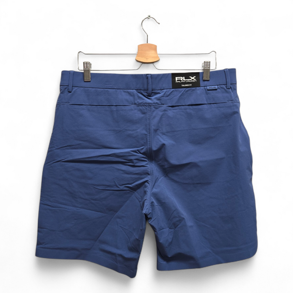 RLX Ralph Lauren Men's Tailored Fit Solid Golf Shorts Size 36 Blue NWT