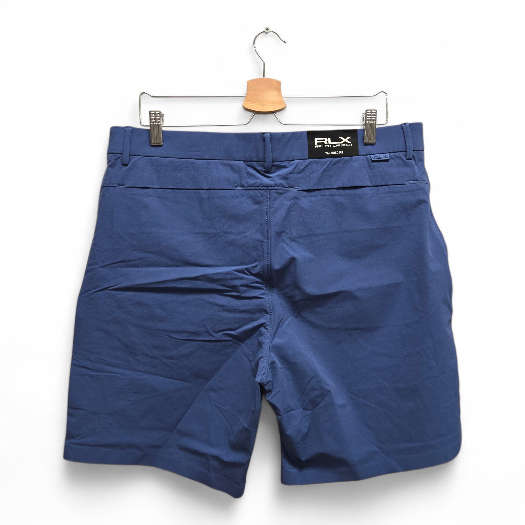 RLX Ralph Lauren Men's Tailored Fit Solid Golf Shorts Size 36 Blue NWT