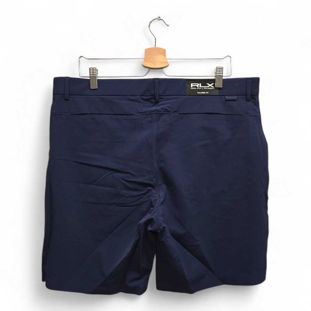 RLX Ralph Lauren Men's Tailored Fit Solid Golf Shorts Size 36 Navy NWT