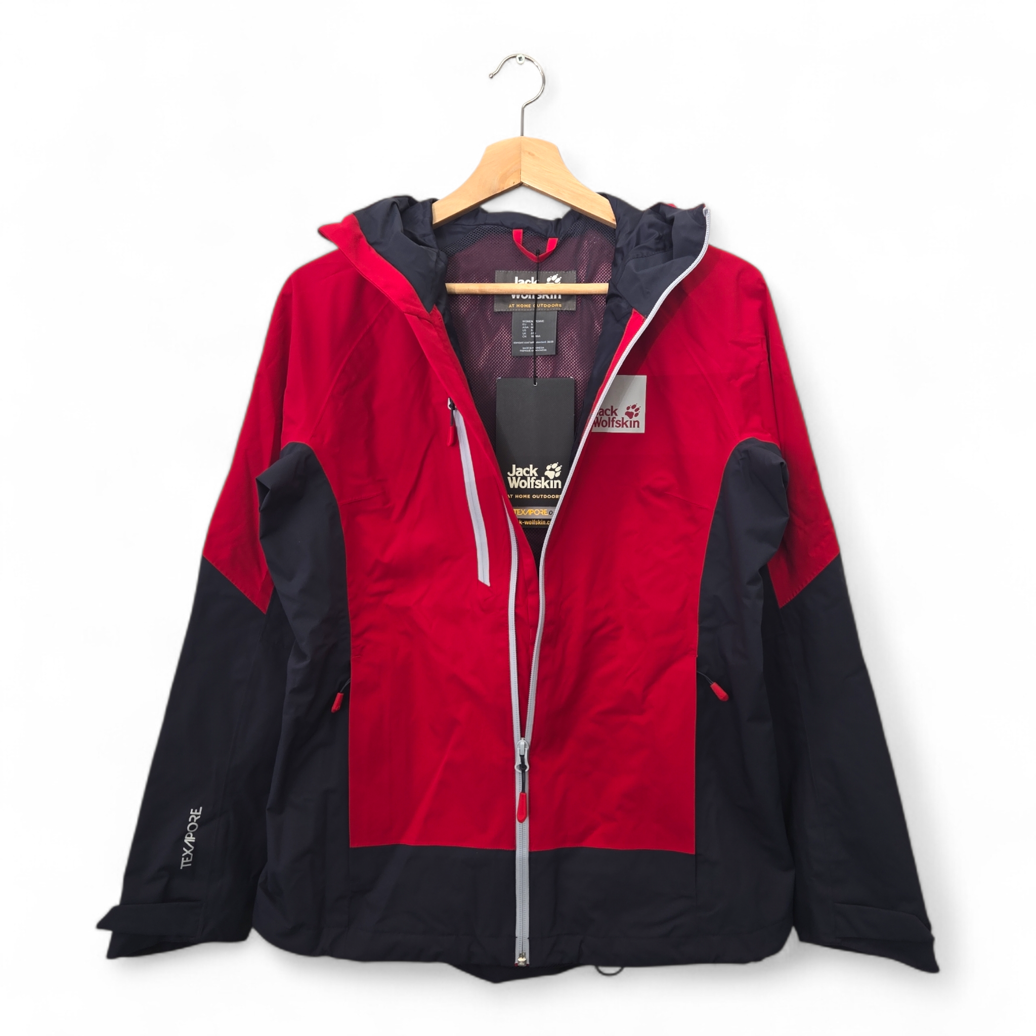 Jack Wolfskin Women’s Eagle Peak 2L Outerwear Rain Jacket Small Multicolor NWT