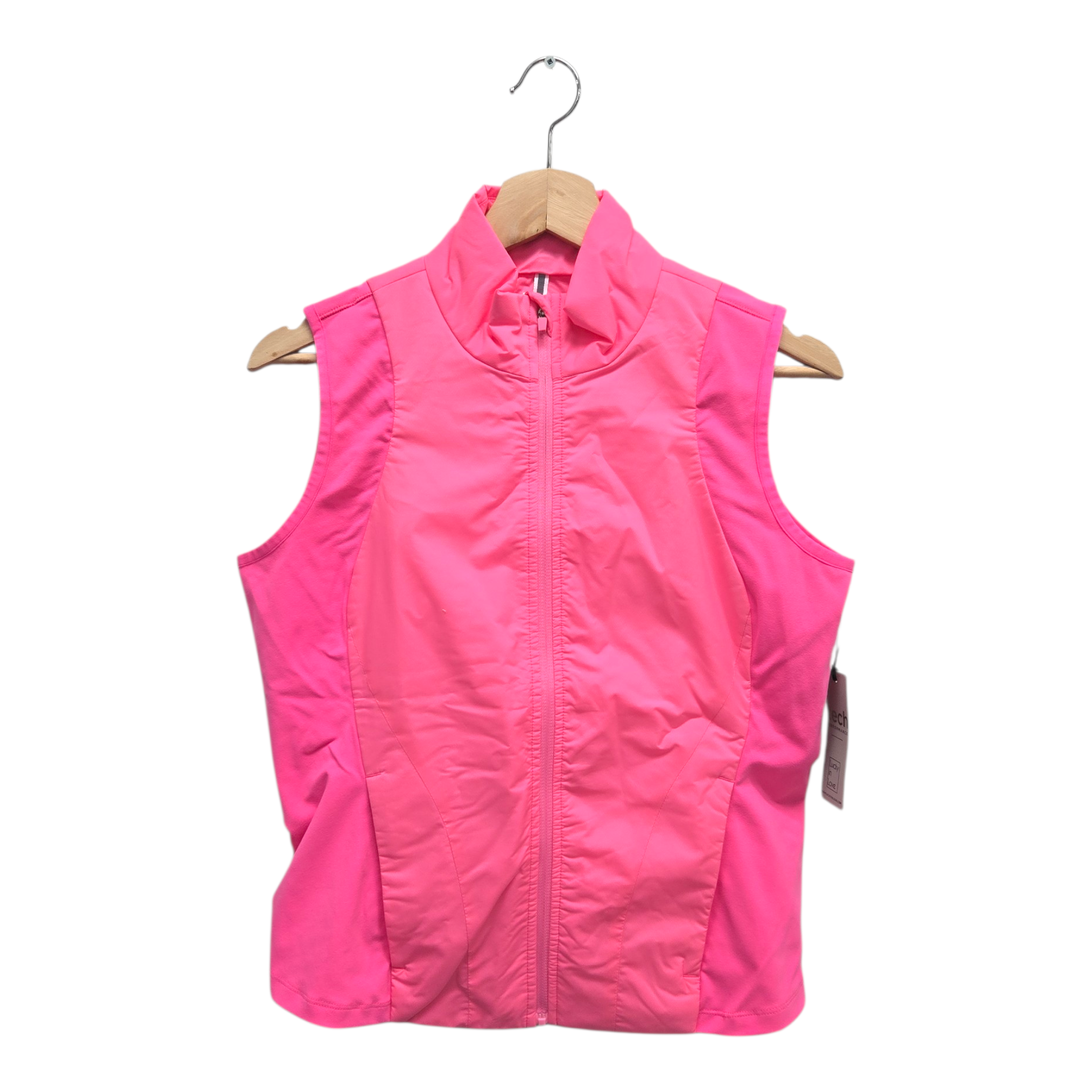 Lucky In Love Women’s The Best Solid Golf Vest Small Pink NWT