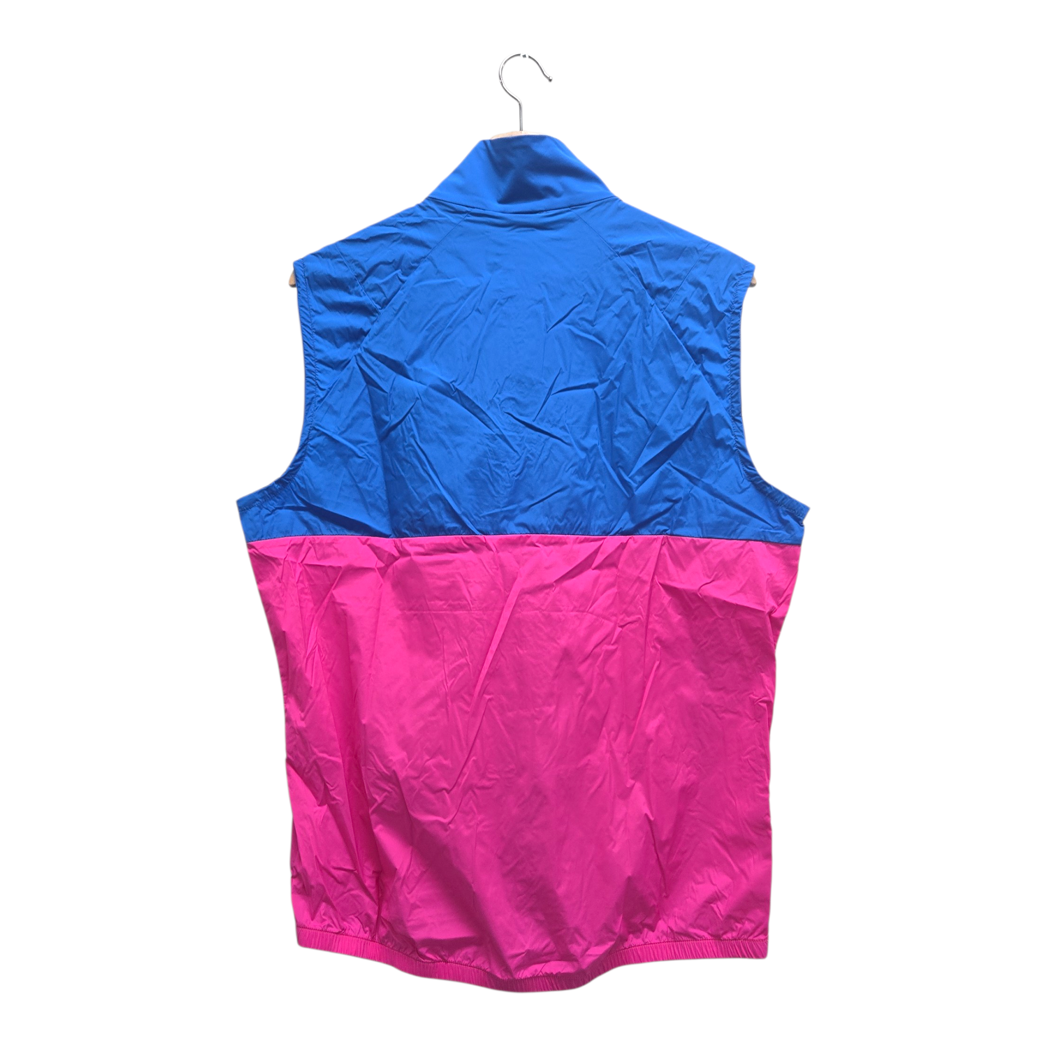 Chervo Men’s Excellent Color-block Wind Golf Vest Small Multicolor NWT