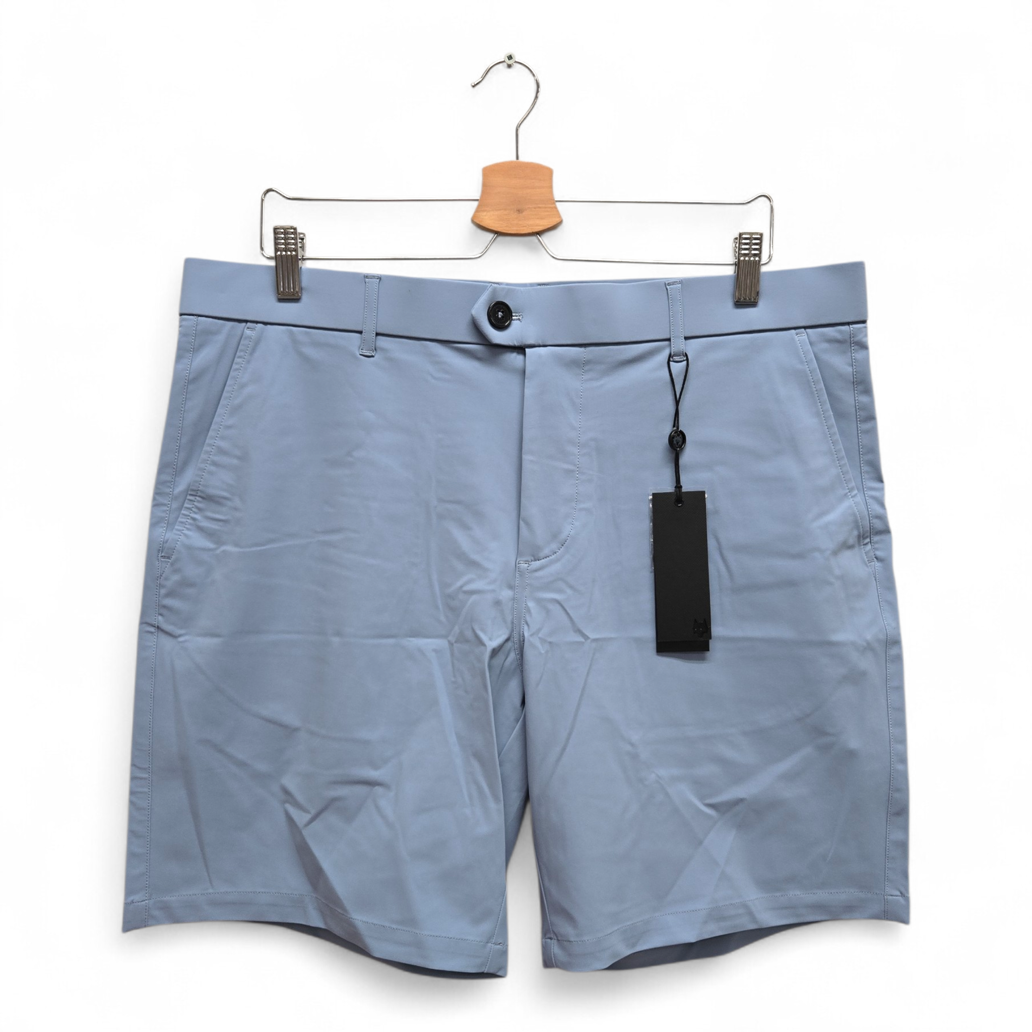 Greyson Men's Montauk Performance Solid Golf Shorts Size 36 Blue NWT