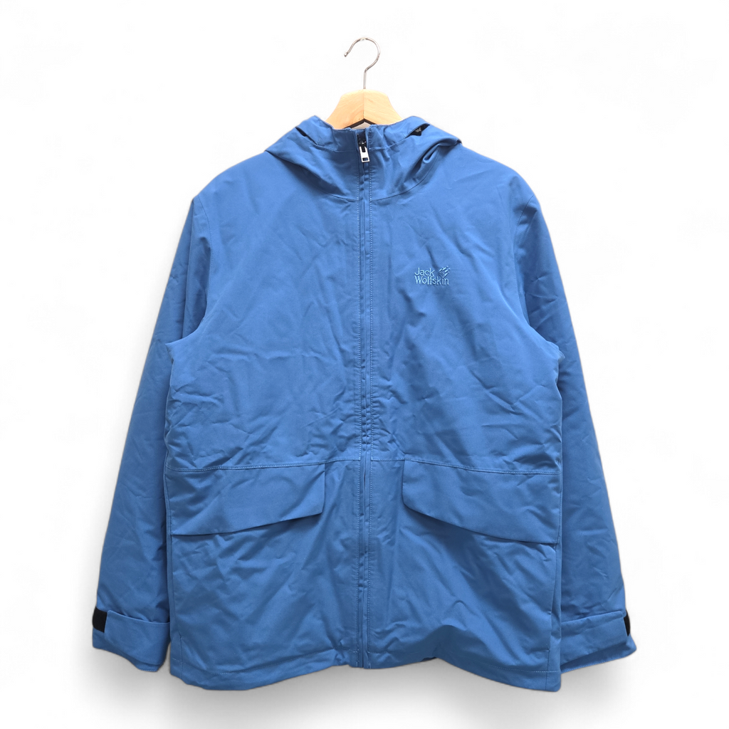 Jack Wolfskin Men’s Power Outerwear Jacket Medium Blue Performance NWT