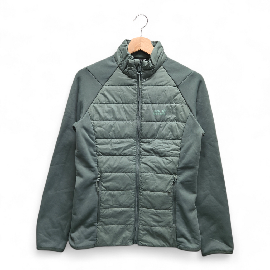 Jack Wolfskin Women’s Argon Synthetic Hybrid Jacket Small Green NWT