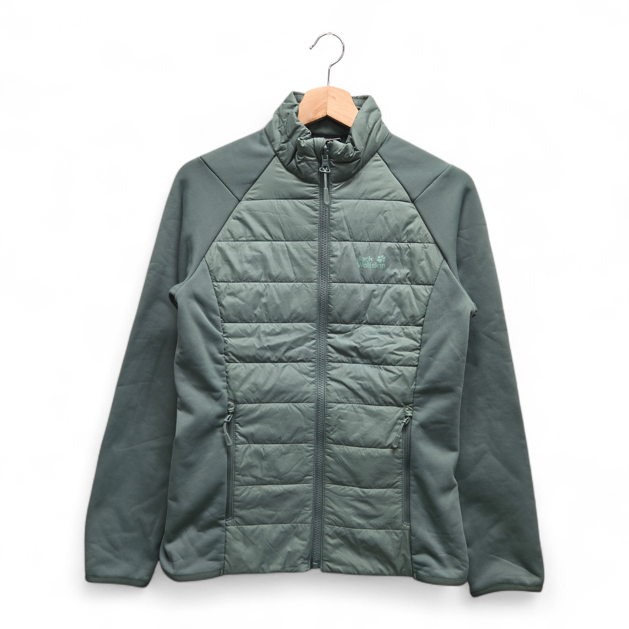 Jack Wolfskin Women’s Argon Synthetic Hybrid Jacket Small Green NWT