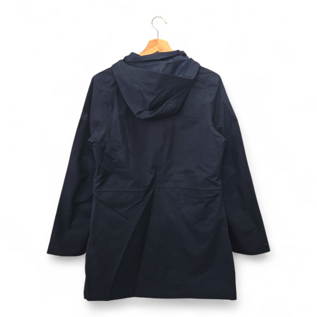 Jack Wolfskin Women’s Dakar Parka Outerwear Jacket Small Navy Performance NWT