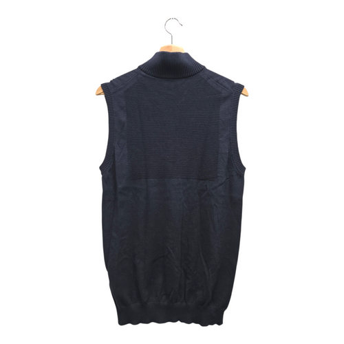 Chervo Men’s Nearco Knit Solid Golf Vest Medium Navy NWT
