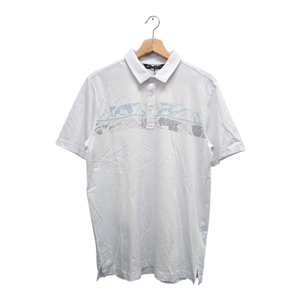 Travis Mathew Men’s Friendly Isle Golf Polo Shirt Medium Multicolor NWT
