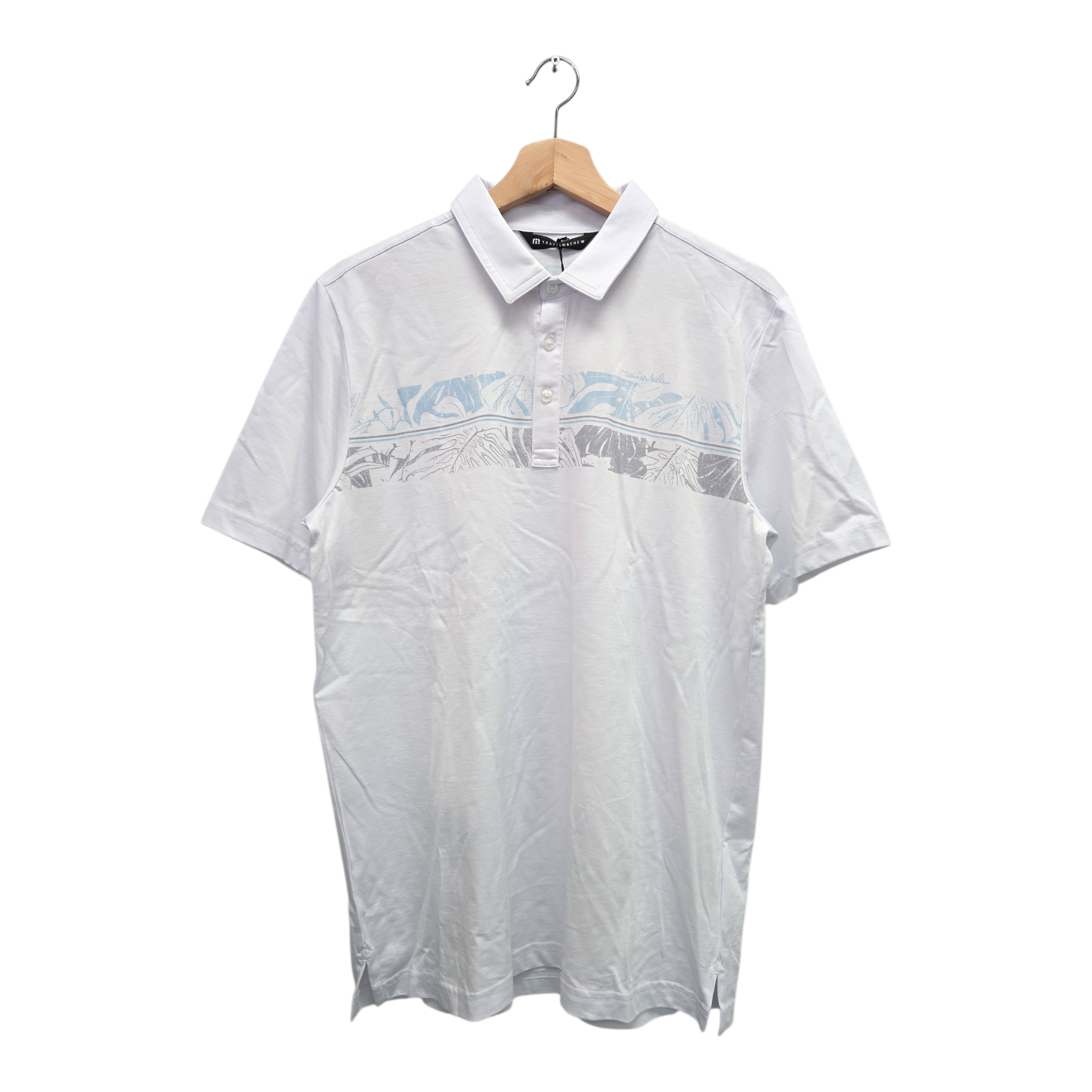 Travis Mathew Men’s Friendly Isle Golf Polo Shirt Medium Multicolor NWT