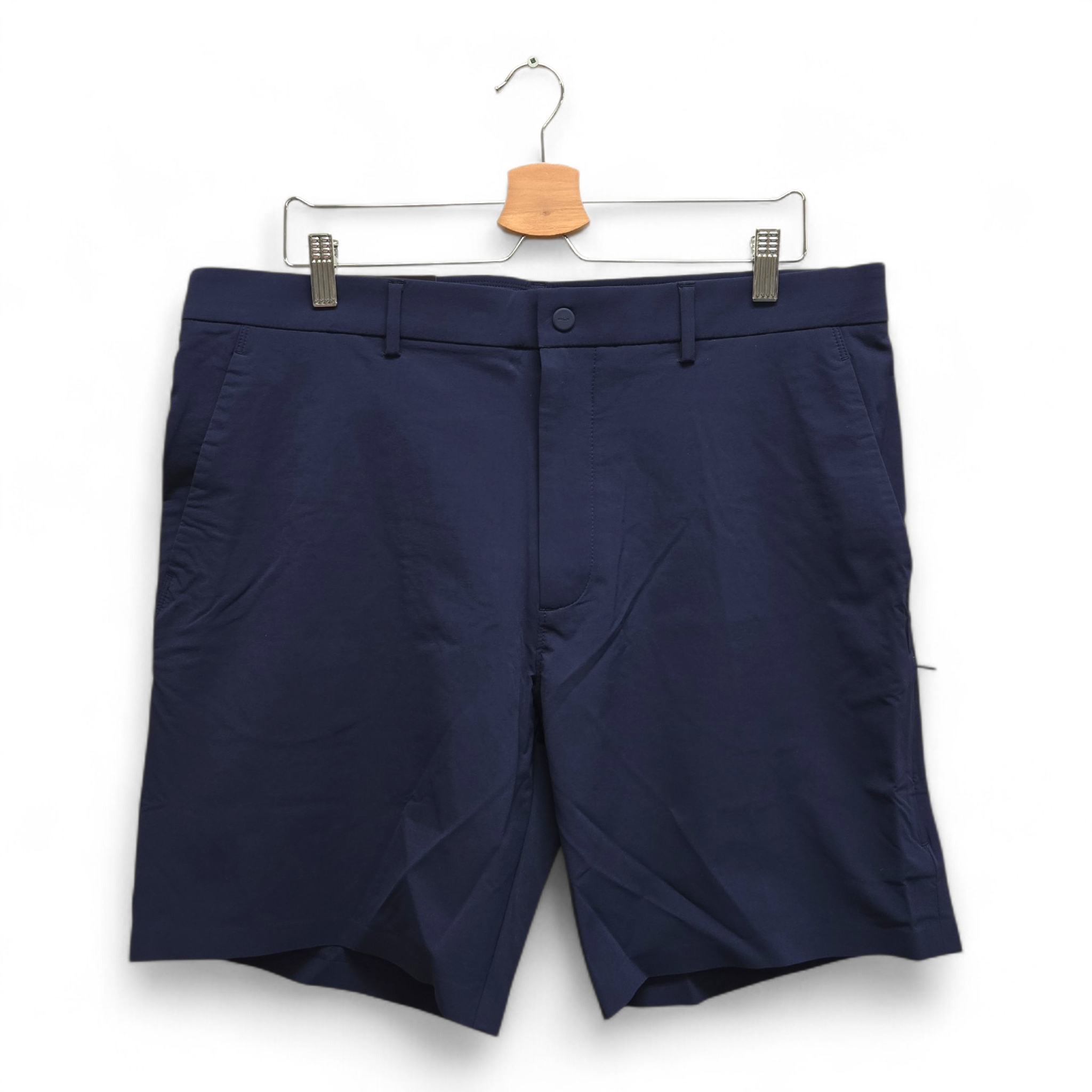 RLX Ralph Lauren Men's Tailored Fit Solid Golf Shorts Size 36 Navy NWT