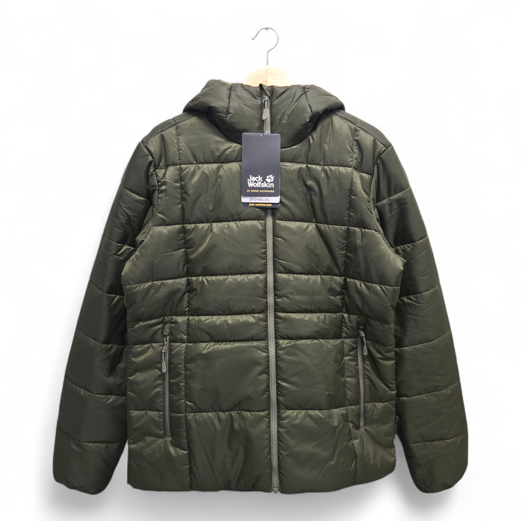 Jack Wolfskin Men’s Argon Thermic Jacket Medium Green NWT
