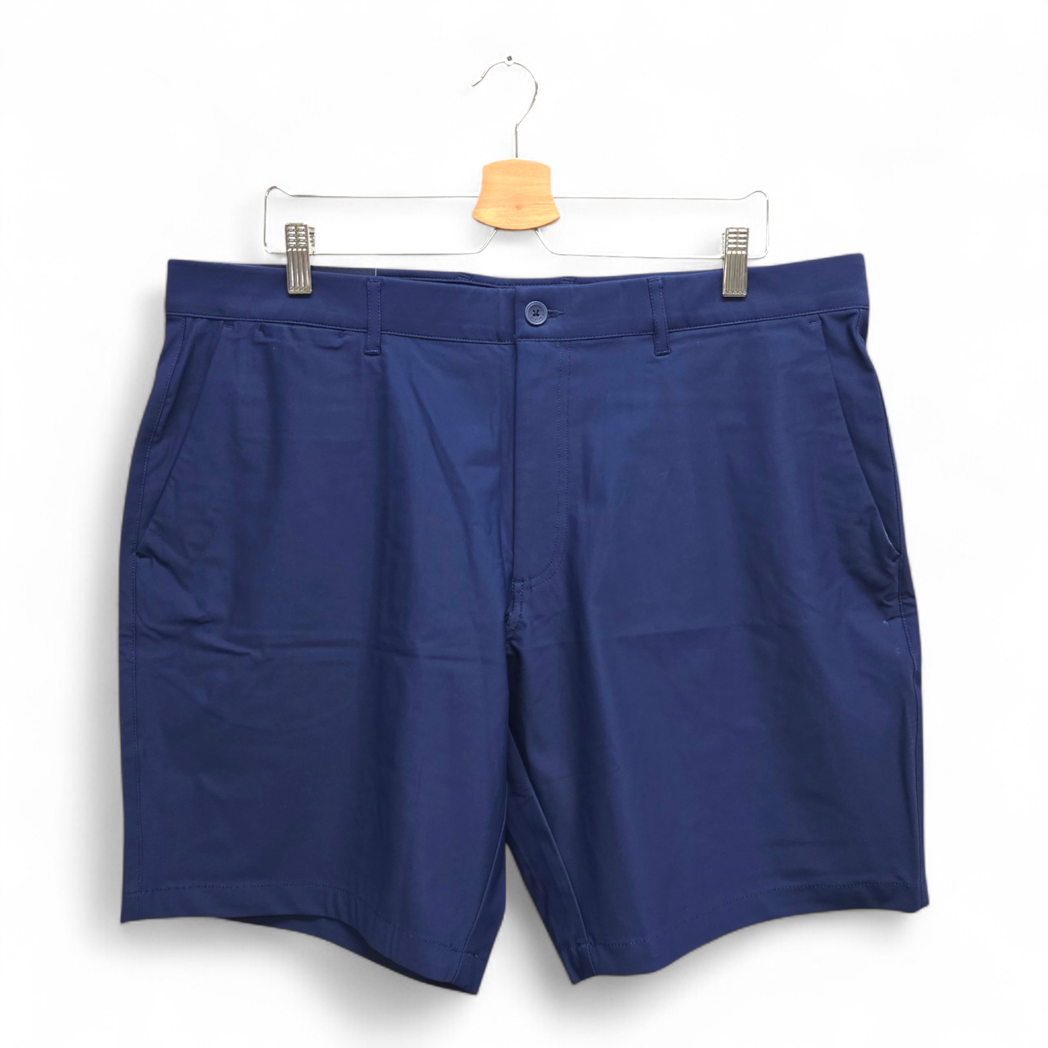 Holderness & Bourne Men's Solid Golf Shorts Size 38 Navy NWT