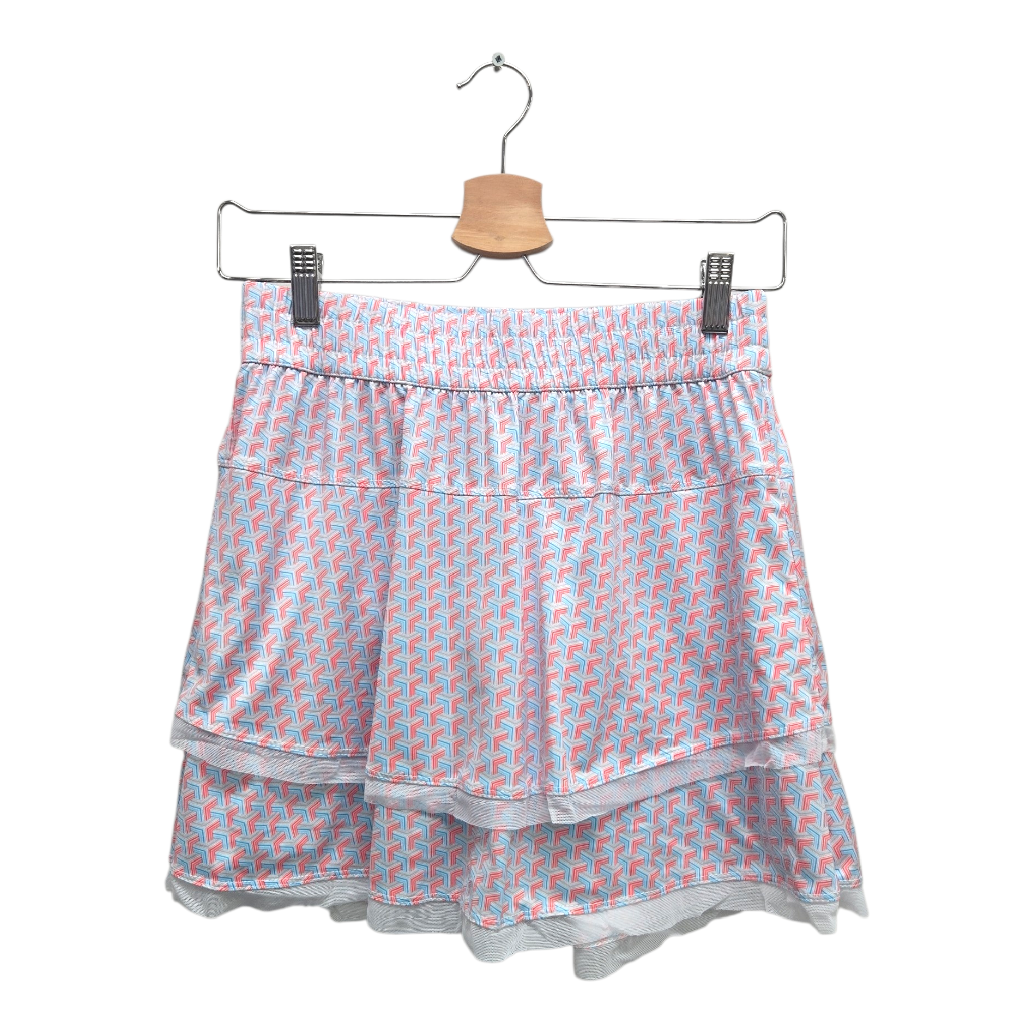 Lucky In Love Women’s High Waist Wild Groovy Golf Skort Small Multicolor NWT