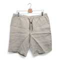 Alberto Men's House-K Tapered Fit Solid Golf Shorts Size 36 Beige NWT