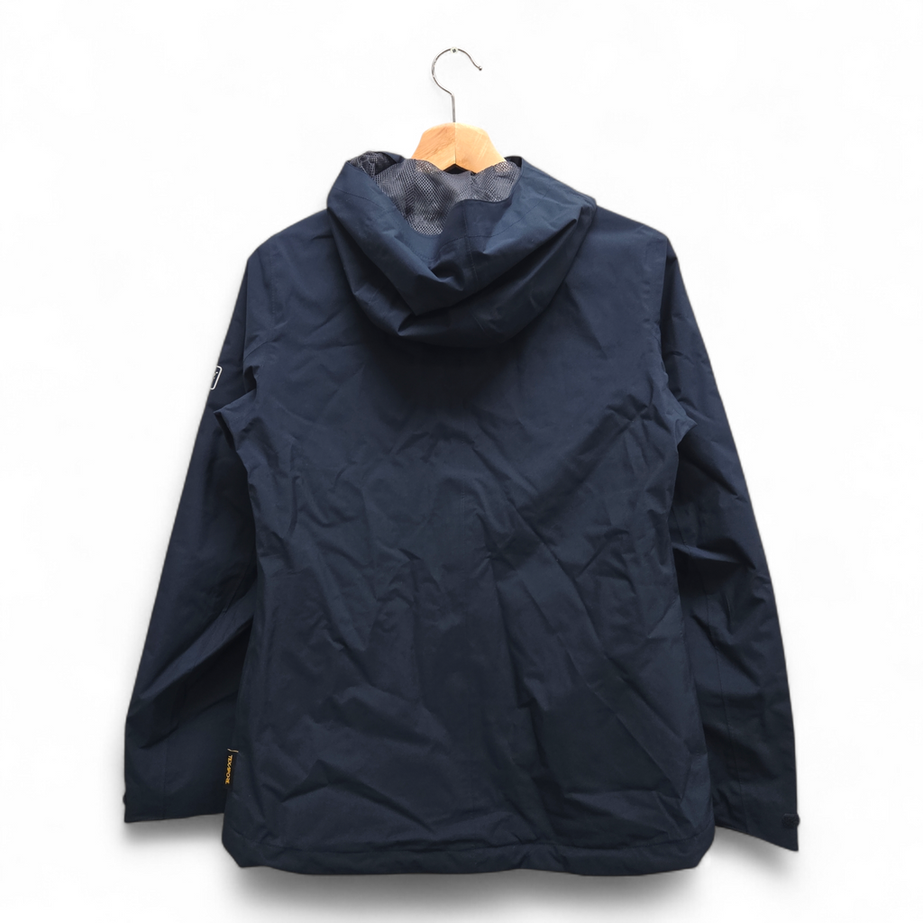 Jack Wolfskin Women’s JWP Shell Waterproof Jacket Small Navy NWT
