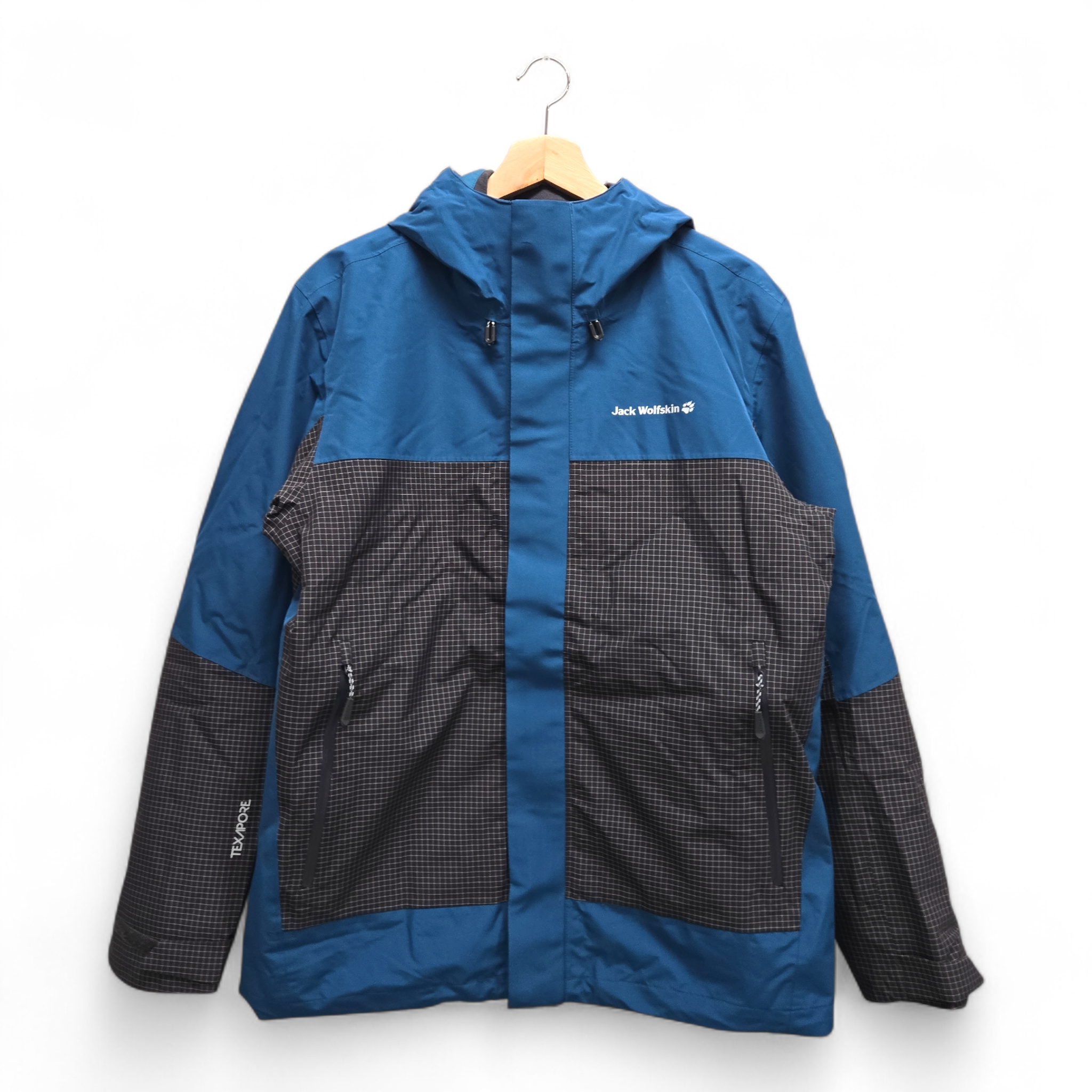 Jack Wolfskin Men's DNA Supernova 3-in-1 Waterproof Jacket Medium Multicolor NWT