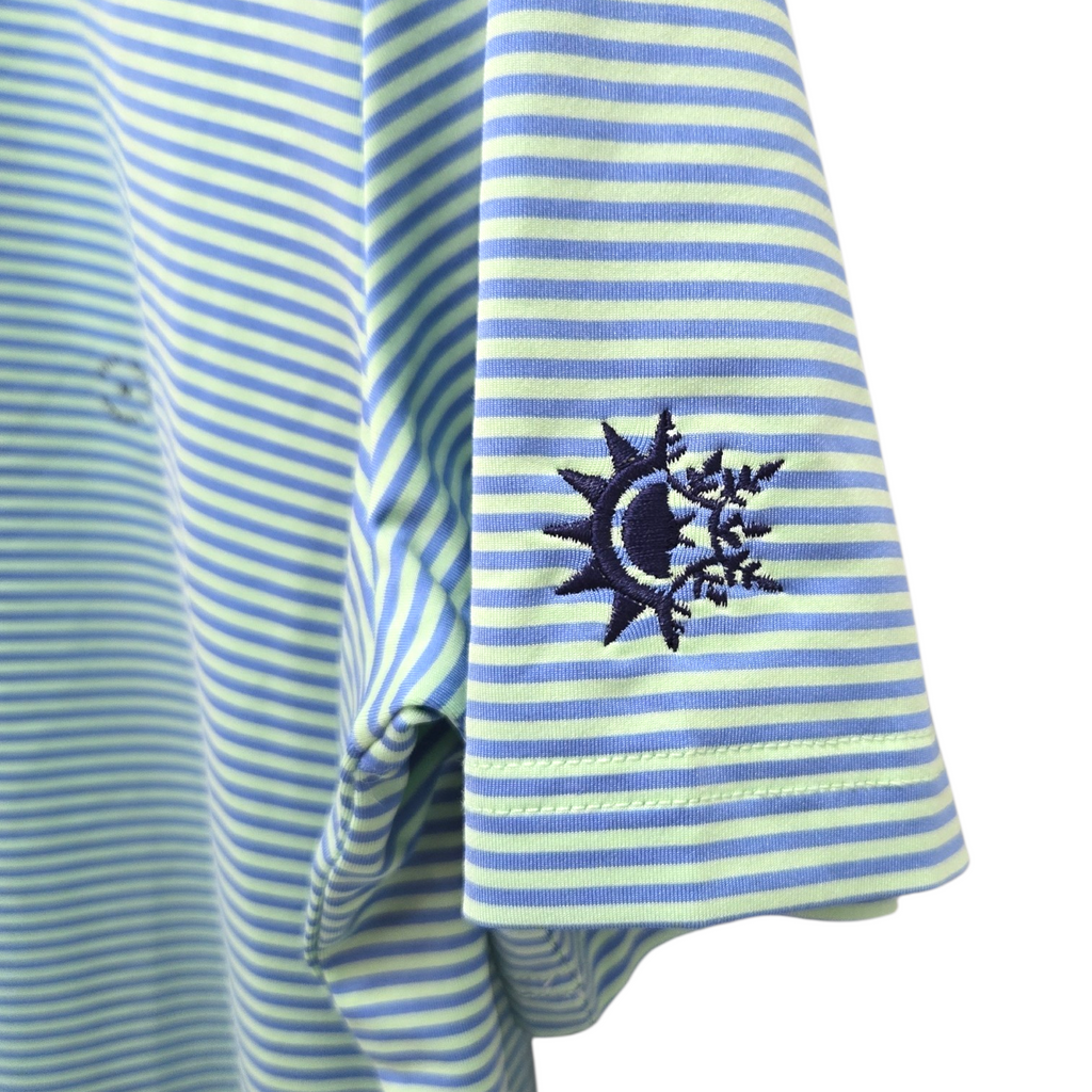 Ralph Lauren RLX Men’s Striped Golf Polo Shirt Medium Multicolor NWT