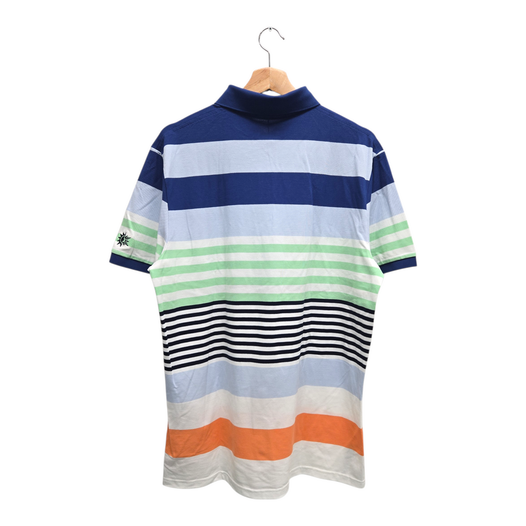 Ralph Lauren RLX Men’s Striped Tailored Fit Golf Polo Shirt Large Multicolor NWT