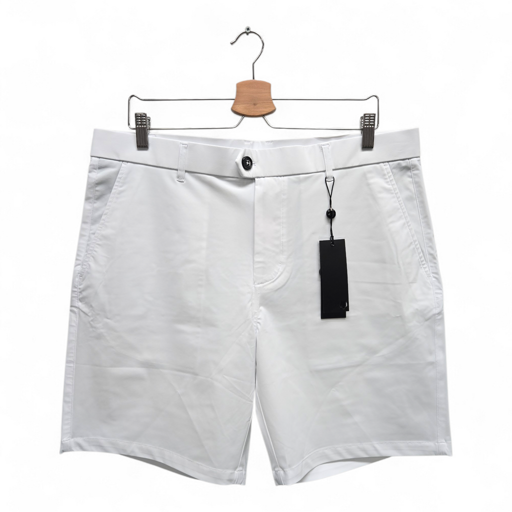 Greyson Men's Montauk Performance Solid Golf Shorts Size 36 White NWT