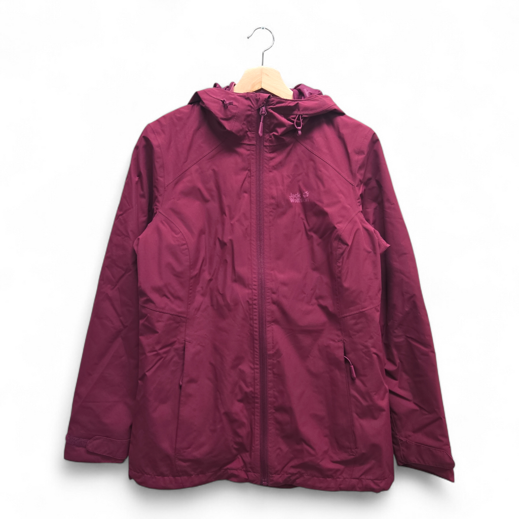 Jack Wolfskin Women’s Norrland 3 in 1 Outerwear Jacket Small Purple NWT