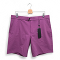 Greyson Men's Montauk Performance Solid Golf Shorts Size 36 Purple NWT