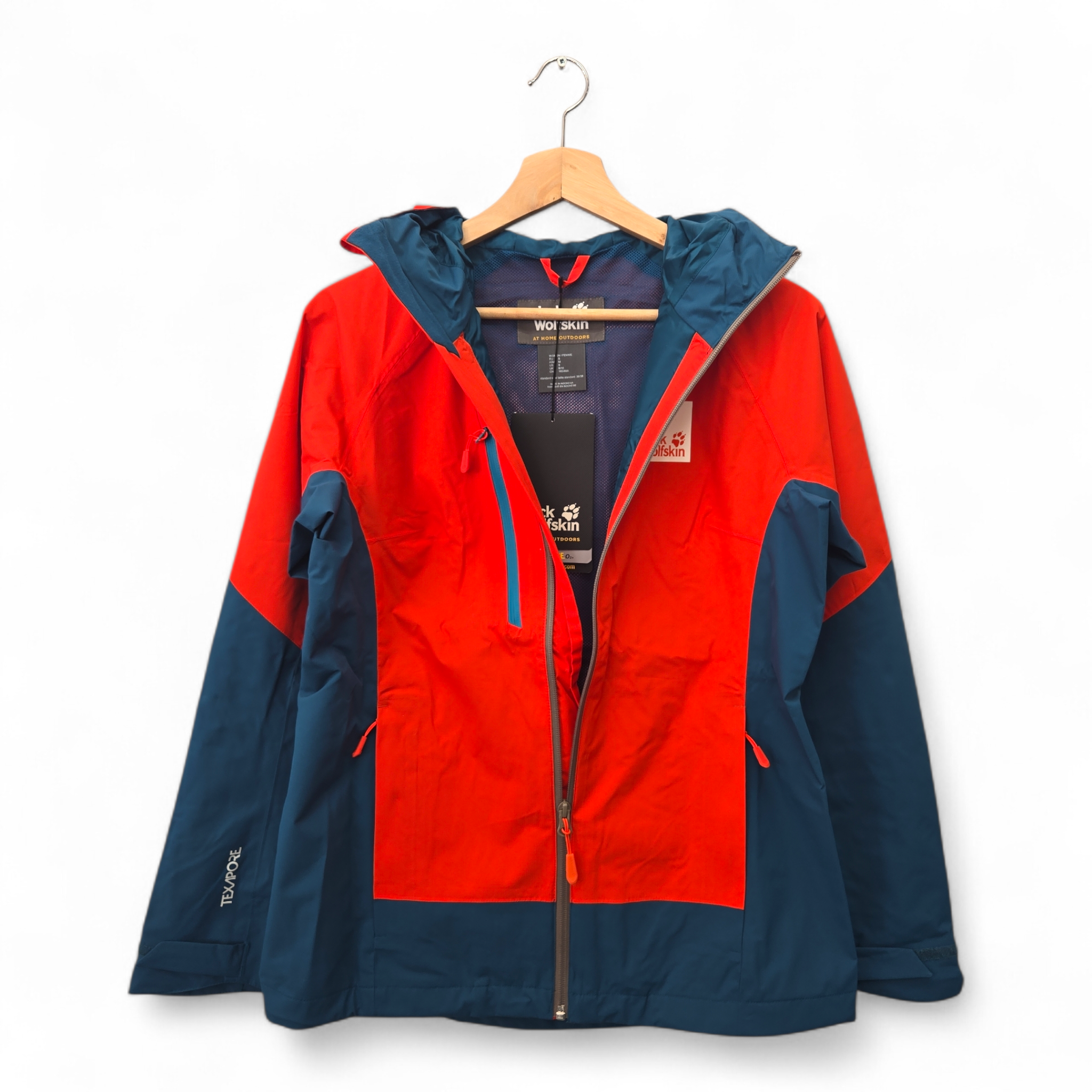 Jack Wolfskin Women’s Eagle Peak 2L Outerwear Rain Jacket Small Multicolor NWT