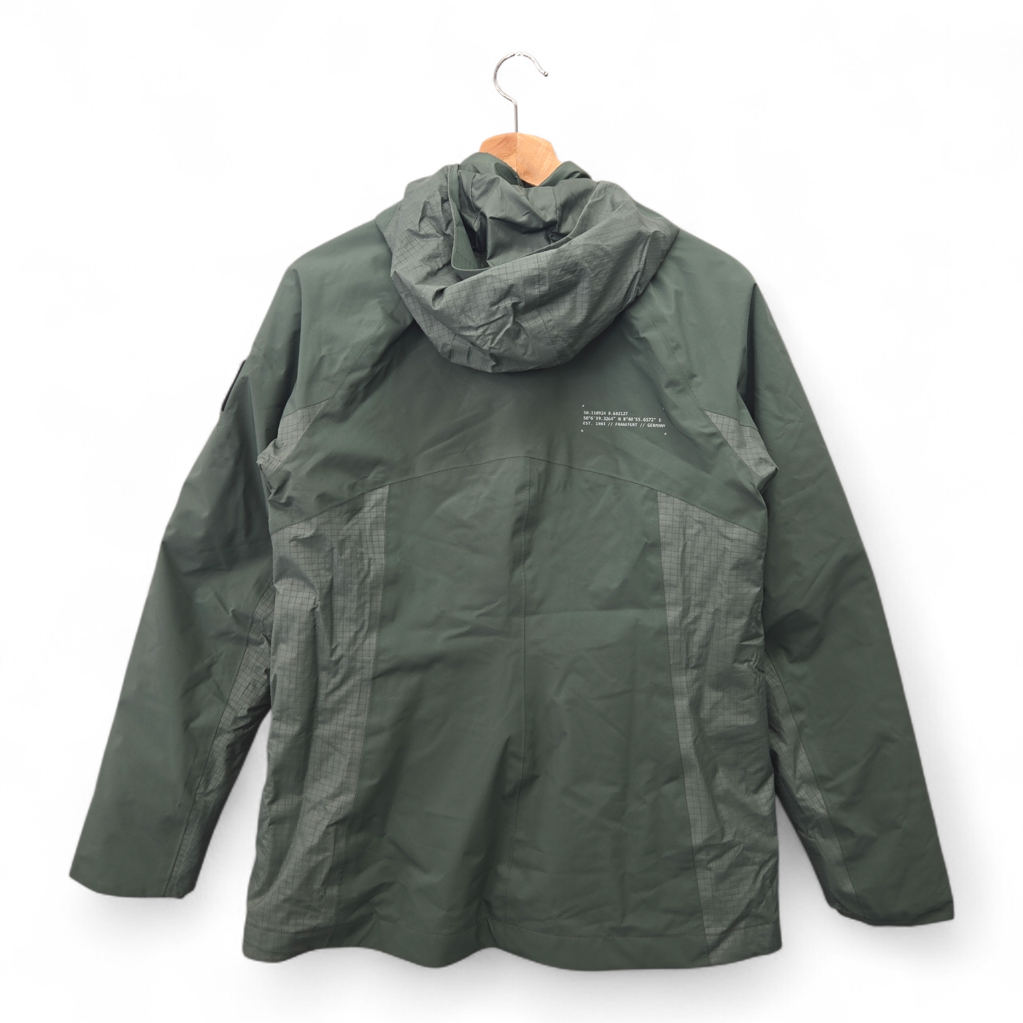 Jack Wolfskin Women’s Athletic 5 in 1 Outerwear Jacket Small Green NWT