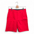 Chervo Men's Bermuda Gerardo Performance Solid Golf Shorts Size 30 Red NWT
