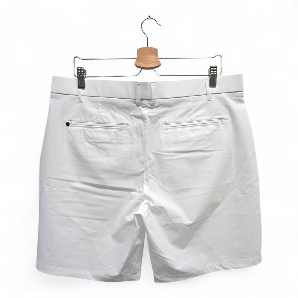 Greyson Men's Montauk Performance Solid Golf Shorts Size 36 White NWT