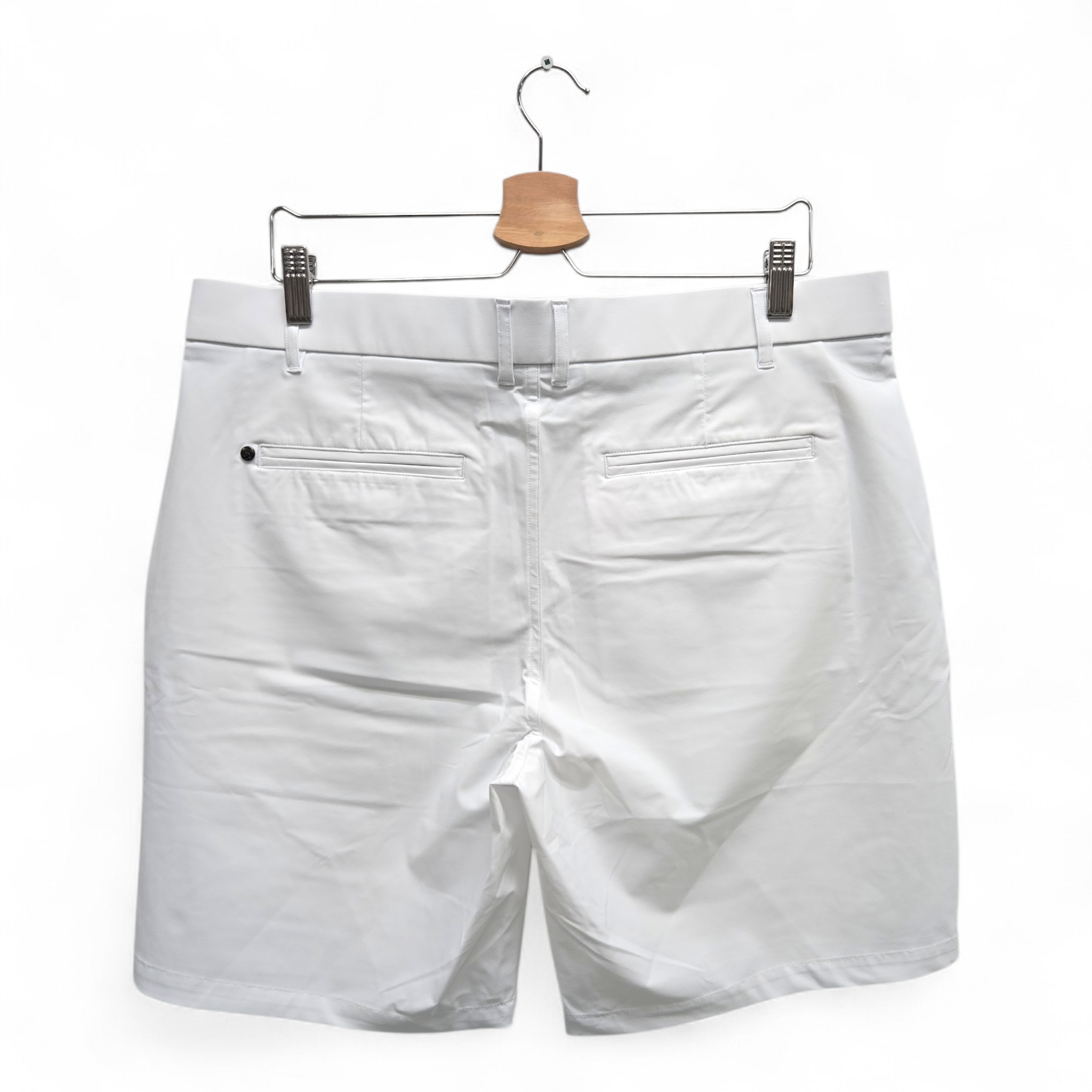 Greyson Men's Montauk Performance Solid Golf Shorts Size 36 White NWT