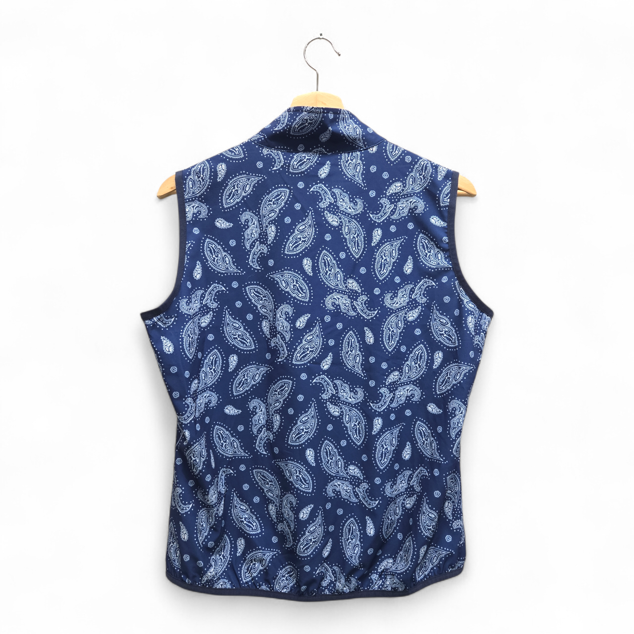 Daily Sports Women’s Pammy Golf Wind Vest Medium Blue Performance NWT