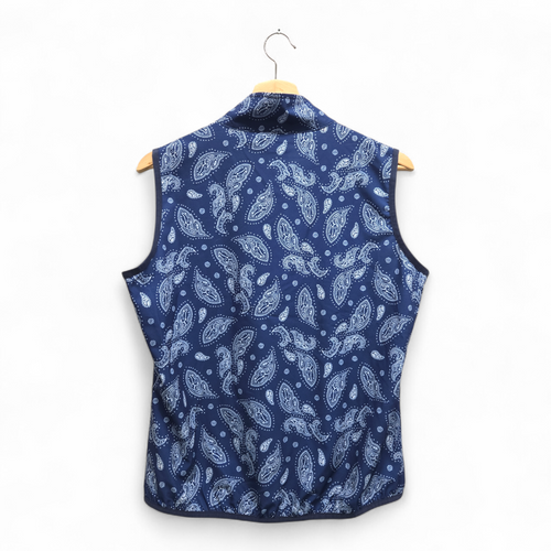 Daily Sports Women’s Pammy Golf Wind Vest Medium Blue Performance NWT