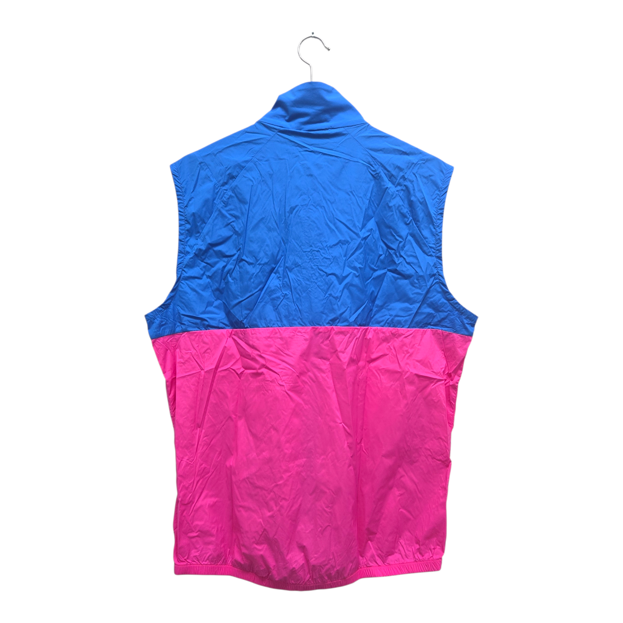 Chervo Men’s Excellent Color-block Wind Golf Vest Medium Multicolor NWT
